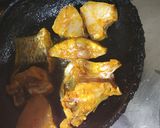 A picture of step 7 of Bengali fish.