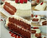 Foto langkah ke 4 dari resep Red Velvet Cake.