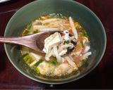 Hình bước làm 2 của món Canh Nấm Đậu Phụ