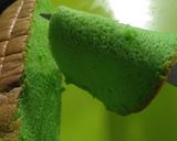 Foto langkah ke 8 dari resep Ogura Cake Pandan.