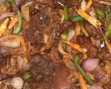 A picture of step 9 of Beef stir fry.