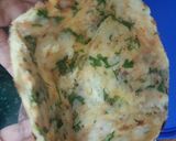 A picture of step 3 of Aloo Kulcha.