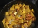 Sopa crema de zapallo