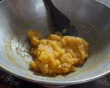 A picture of step 2 of Mango kesari Halwa.