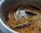 A picture of step 5 of Drum 🥁 stick mix veggies spicy sambar.