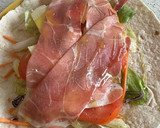 Foto del paso 3 de la receta: Burrito frío de jamón serrano
