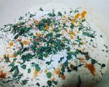 A picture of step 1 of Spicy Masala Gram flour (Besan) Omlette.