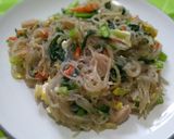 Foto langkah ke 7 dari resep Mie goreng Gluten Free (Mie Lethek).