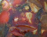 Gambar langkah 3 resipi Asam Pedas Ayam.