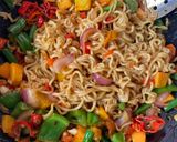 A picture of step 11 of Stir fry noodles 🍜 😋.