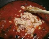A picture of step 2 of Sedanini al tonno.