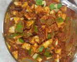 A picture of step 6 of Green Mango Pickle.
