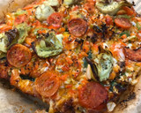 Foto del paso 7 de la receta: Pizza vegetal con base de coliflor en Airfryer Cosori