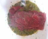 Foto del paso 5 de la receta: Milanesa de carne rellena de jamón y queso😋