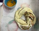 Foto del paso 4 de la receta: Trenza de salmón y queso fresco