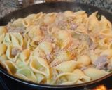 Foto del paso 5 de la receta: Pasta con Puerros y Salchicha