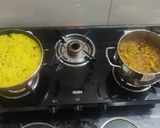 A picture of step 1 of Veg Dum biryani.