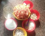 A picture of step 1 of Carrot Barfi.