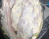 Foto del paso 3 de la receta: 272. Merluza gratinada sobre lecho de verduras y frutas (principal pescado)