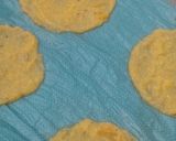 A picture of step 3 of Homemade colourful suji papad.