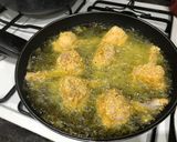 Foto del paso 5 de la receta Jamoncitos de alas de pollo al limón con corazones rotos de alcachofa y pimiento asado