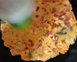 A picture of step 6 of Rajasthani Tikkar Parantha.