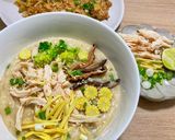 รูปขั้นตอนการทำที่ 4 ของ โจ๊กข้าวโอ๊ตไก่ (คลีน)