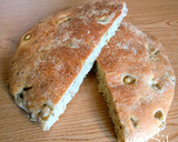 Foto del paso 9 de la receta: 14.🥖Pan árabe con aceitunas rellenas y hierbas provenzales