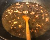 A picture of step 3 of Adobong Pusit (Squid Adobo).