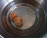 A picture of step 1 of Apricot and mango juice.