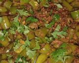 छुकी हुई राजस्थानी मिर्च (Chuki hue rajasthani mirch recipe in Hindi) रेसिपी चरण 4 फोटो