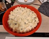 Une image de l'étape 2 de Gateau poire chocolat amande.