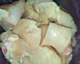 A picture of step 2 of Boneless chicken karahi.