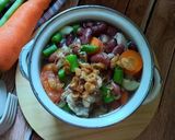 Foto langkah ke 5 dari resep Comfort Food: Sup Ayam Kacang Merah.