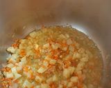 A picture of step 1 of Gluten-Free Cabbage and Bean Soup.