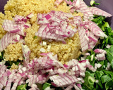 Foto del paso 2 de la receta: Tortitas de acelgas y quinoa (Gluten free & dairy free)