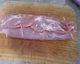 Pas rețetă Mușchiuleț de porc umplut cu ciuperci și bacon 3 fotografie