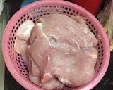 Hình bước làm 1 của món Thịt heo giả bò khô