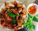 Hình bước làm 5 của món Vịt nướng chao