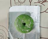Foto langkah ke 5 dari resep Donat Kentang Pandan Tanpa Ulen.
