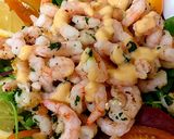 A picture of step 6 of My Garlic, Italian flavoured Prawn Salad.