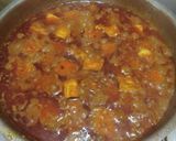 A picture of step 4 of Paneer tikka masala.
