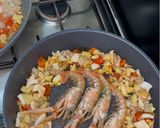 Foto del passaggio 4 della ricetta #660 Paella mista valenciana 🥘🦐🫑🍗🍖🥘