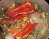 A picture of step 6 of Ofals pepper soup.