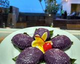 Foto langkah ke 6 dari resep Kue ku ubi ungu.