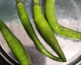 A picture of step 1 of Chilli pickle.