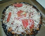 Foto langkah ke 9 dari resep Charcoal Pizza.