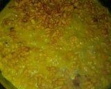 A picture of step 10 of Bundi ki kadhi.