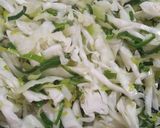 Foto del paso 2 de la receta: Salteado de repollo y puerro