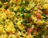 A picture of step 4 of Vegges loaded poha.